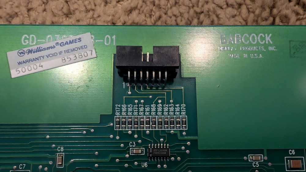 DMD Babcock 128 X 32 Dot Display for Williams pinball