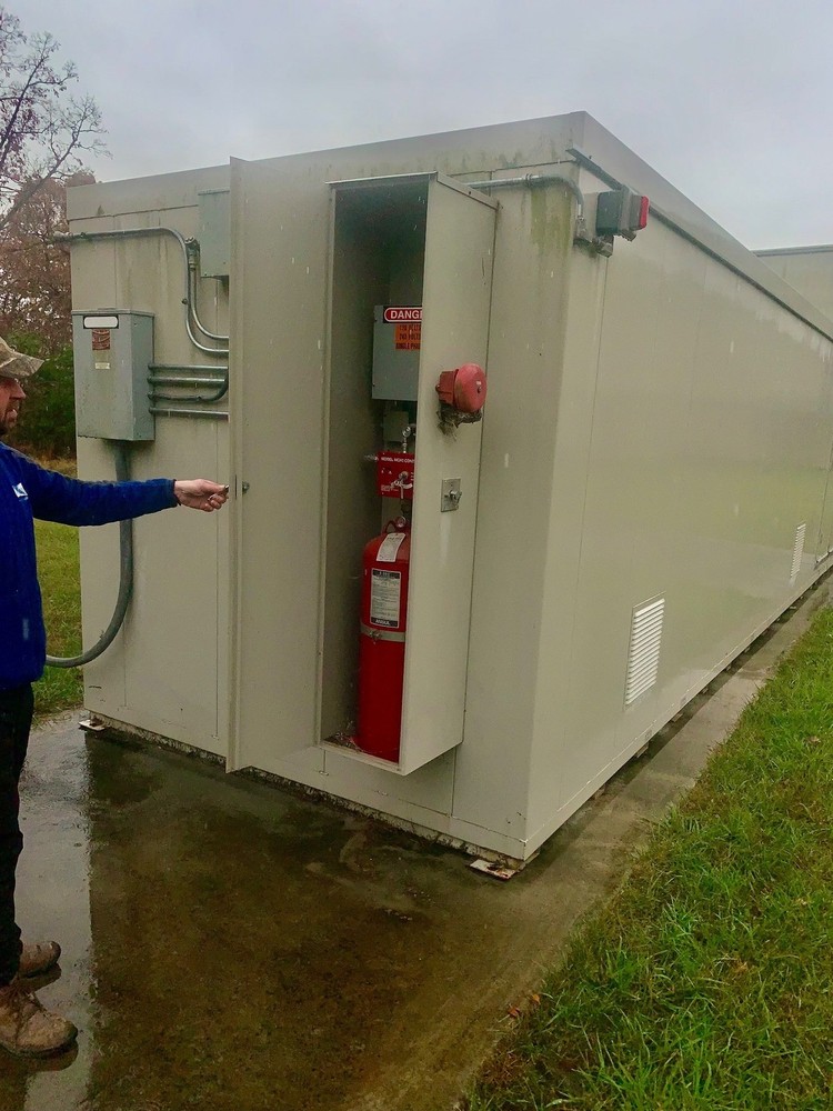 A & A Sheet Metal Securall Flammable Storage Container/Building