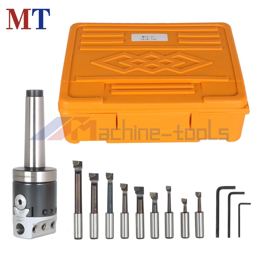 High Quality Boring Head Boring Tool Set 2 Inch Head & MT3 & 1/2 Inch