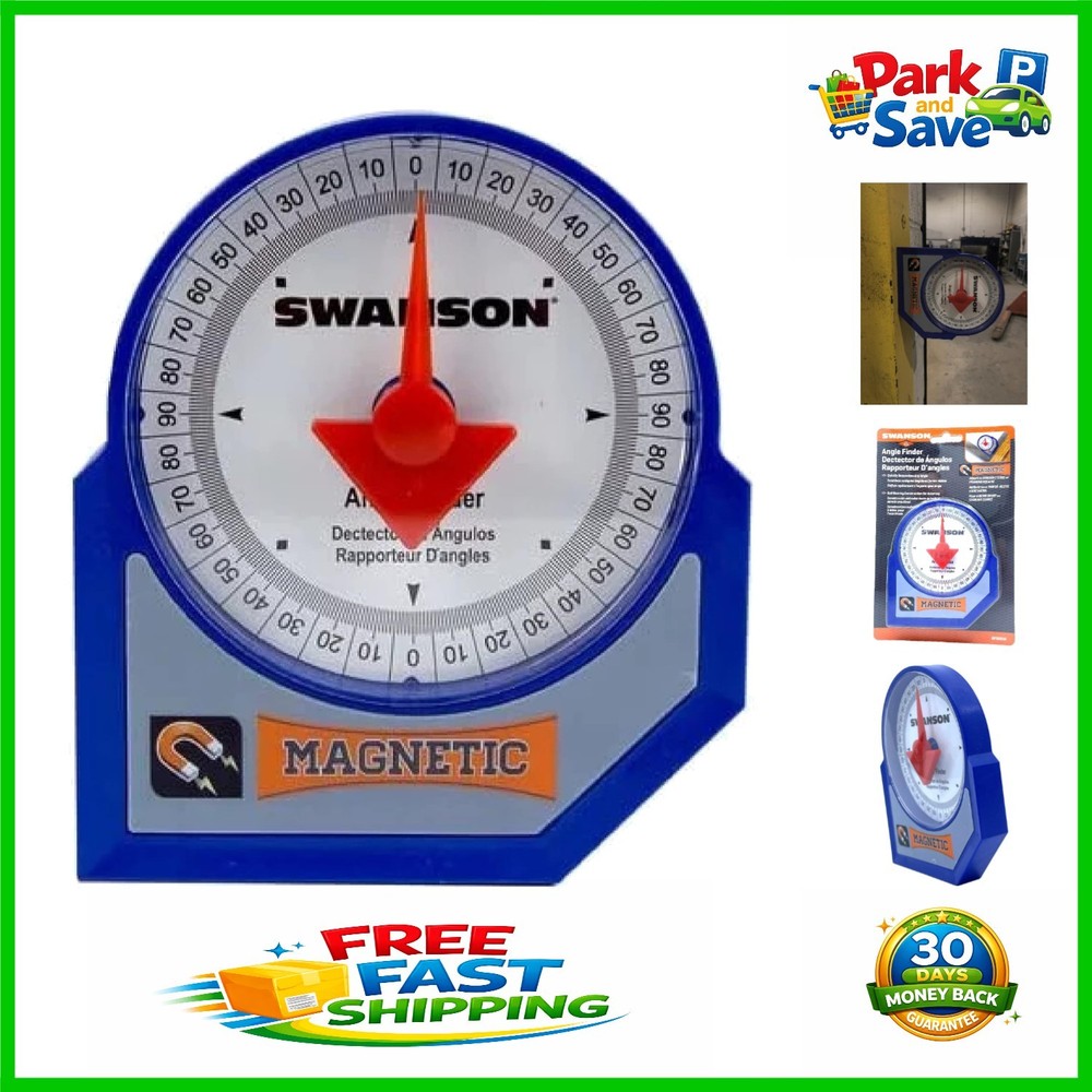 Swanson Magnetic Angle Finder - Portable Tool for Precision Angle Measurements