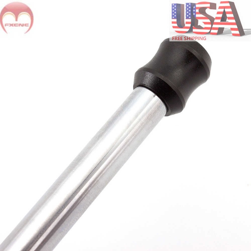Universal CNC 295mm Steering Damper Stabilizer Linear Stabilizer Adjustable BLK