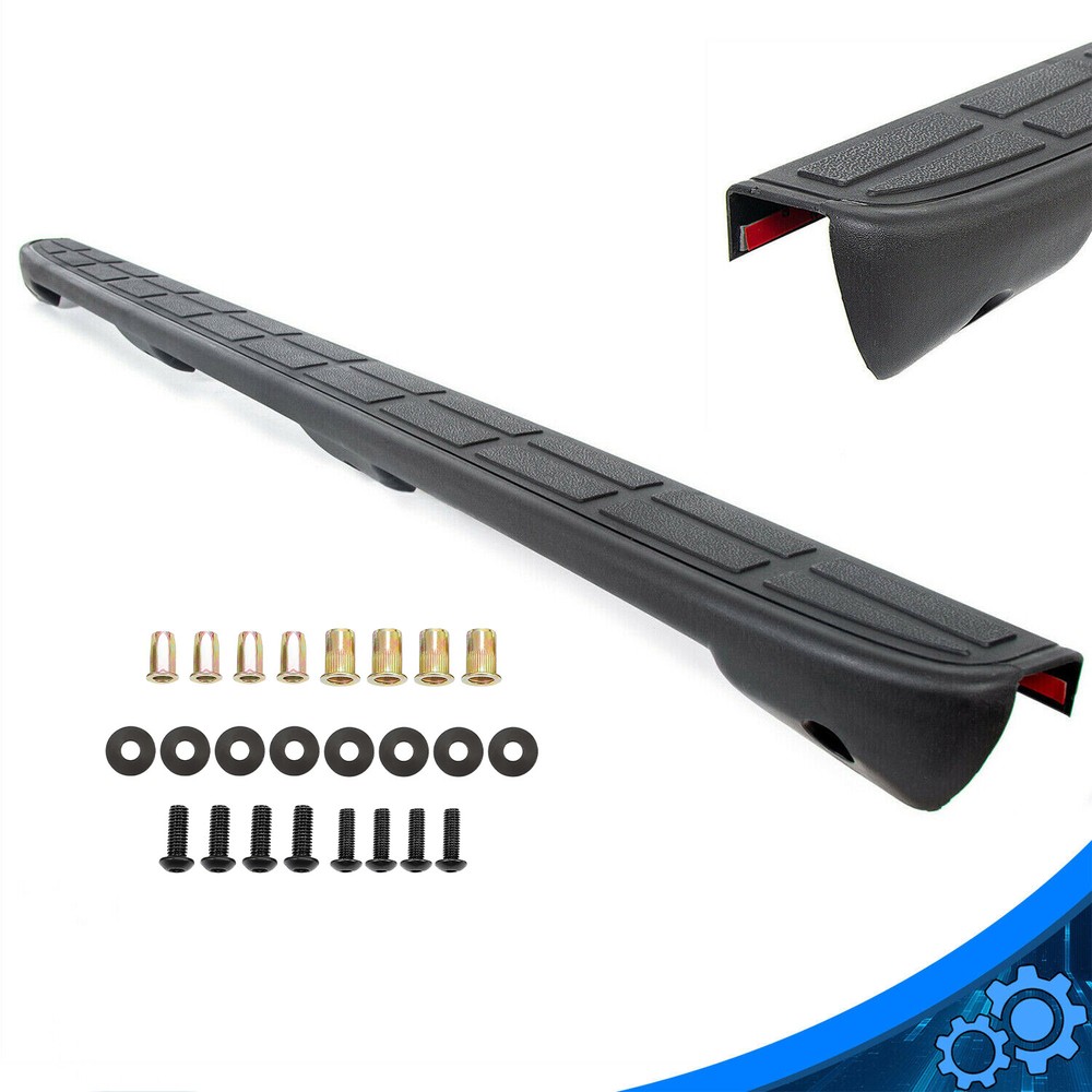 Tailgate Spoiler Cap Molding Top Protector Fit For 99-07 Silverado Sierra