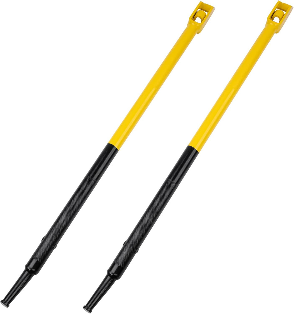 Winch Bar Combination Winch Bars with Square Head for 2 Pack Black & Yellow