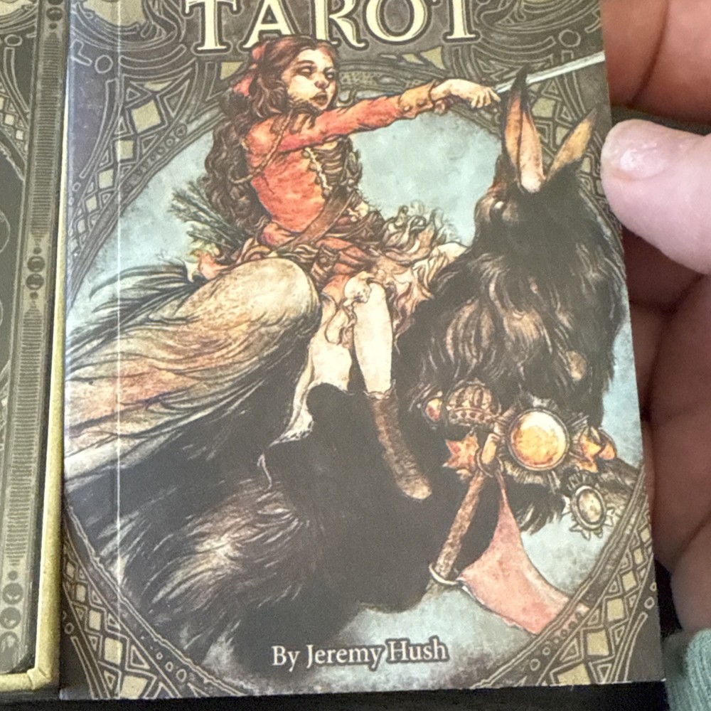 Hush Tarot by Jeremy Hush (with Guidebook)-EUC
