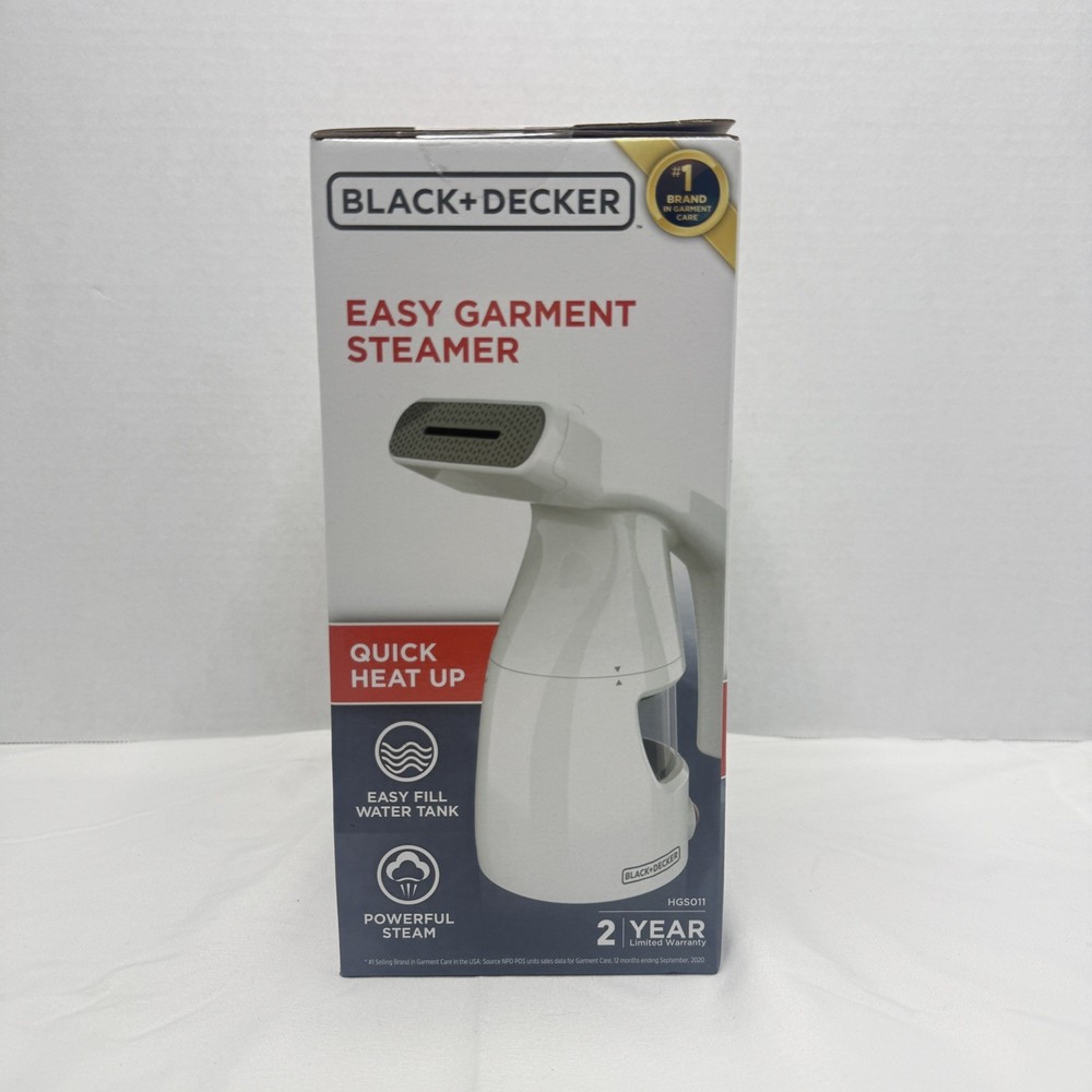 Black + Decker Easy Garment Steamer (Handheld)
