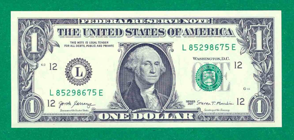 $1 2017 1 L/E BLOCK (w) SAN FRANCISCO CU. P-2.