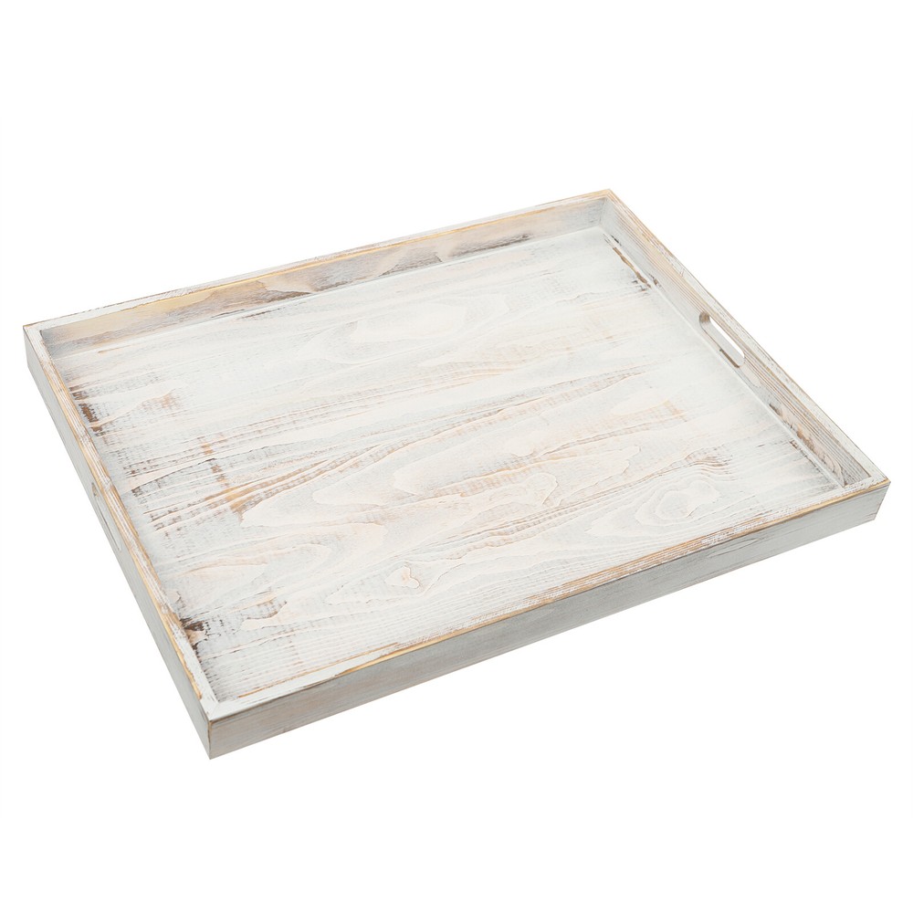 Stovetop Cover Kitchen Rectangular Serving Tray Tabletop Dish Display 29" x 22"