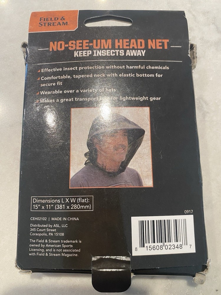 No See-Um Head Net