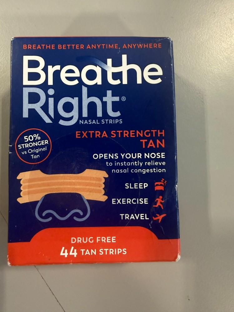 Breathe Right Extra atrengh 44 TAN Strips