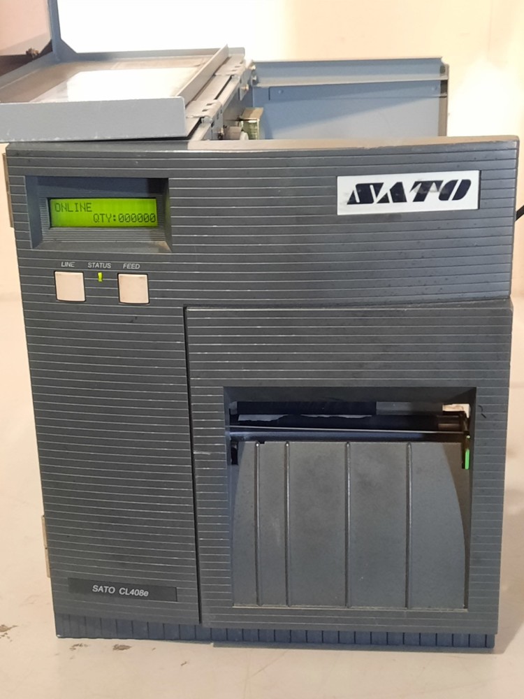 Sato CL408e Thermal Printer - (Powers on)-UNTESTED