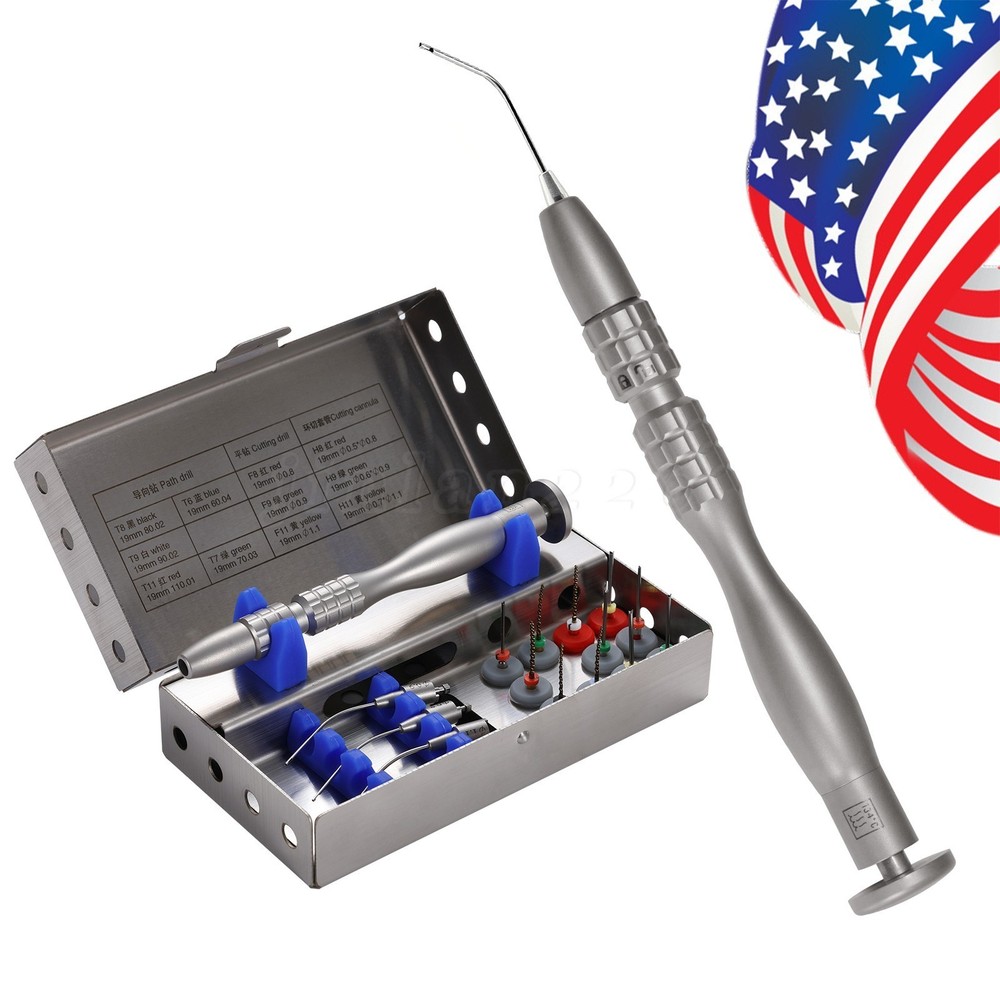Dental Broken File Extractor Endodontic Removal System Kit Endo Root Canal Tools