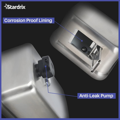 Heavy Duty Stainless Steel Wall Mount Soap Vertical,
