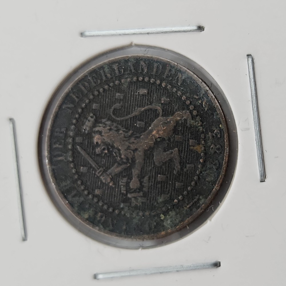 1883 NETHERLANDS Coin 1 CENT