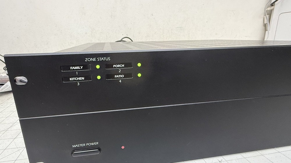 SpeakerCraft MZC-64 Multi-Zone AV Amplifier Controller WORKING PULL LOW 36 Hours