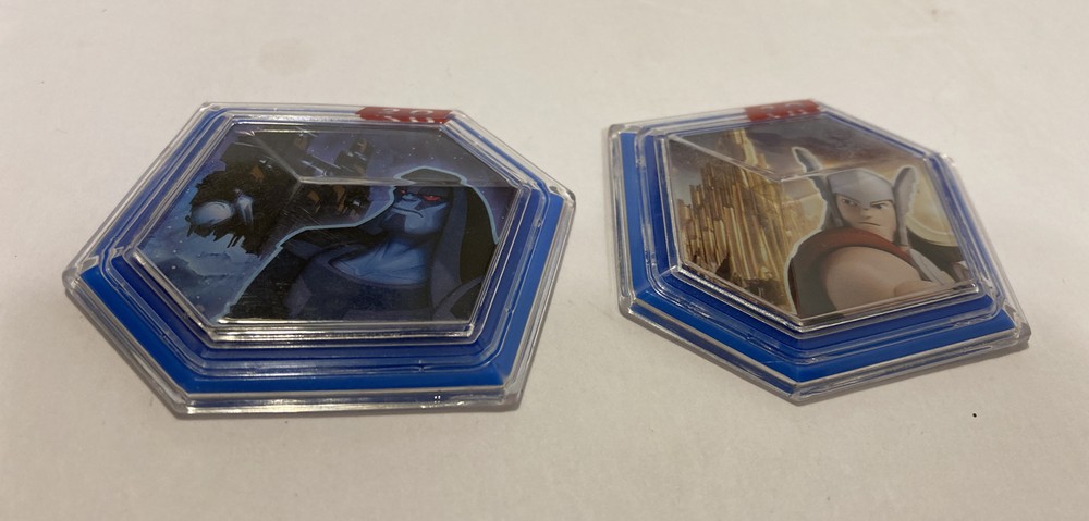 disney infinity marvel 2.0 iron man thor & power discs
