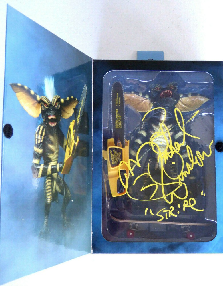Michael Winslow Signed NECA Ultimate Stripe Figure Autograph, Gremlins, JSA COA