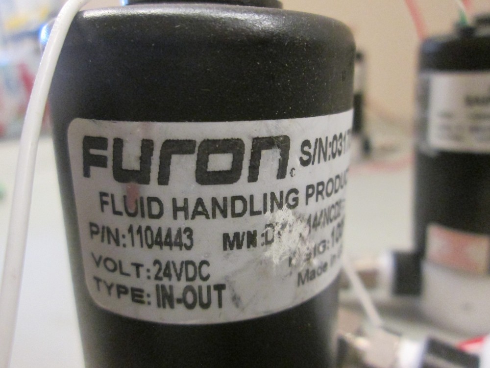 Furon, Solenoid Valve, DVX2-144NCD2, Used
