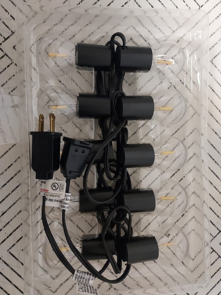 🥥 Threshold LED String Hanging Lights 10 Lights🆕️NO BOX‼️AS SHOWN👇