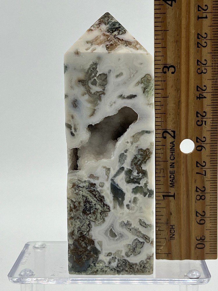 Moss Agate / Tree Agate Tower H