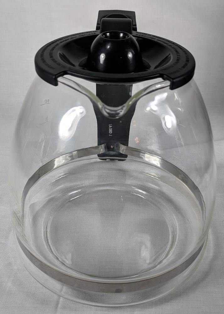 Mr Coffee Glass 12 Cup Programmable Coffee Maker w/ Reusable Coffee Basket