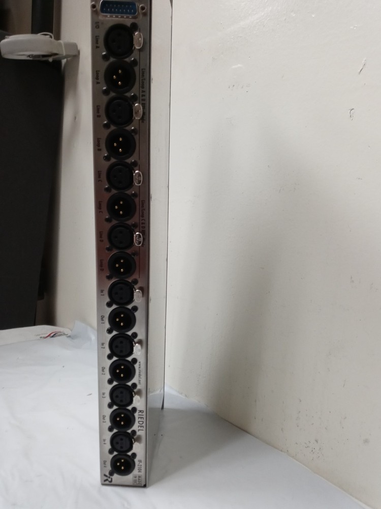 Riedel IF-2104 2/4 Wire Interface AS IS NO POWER