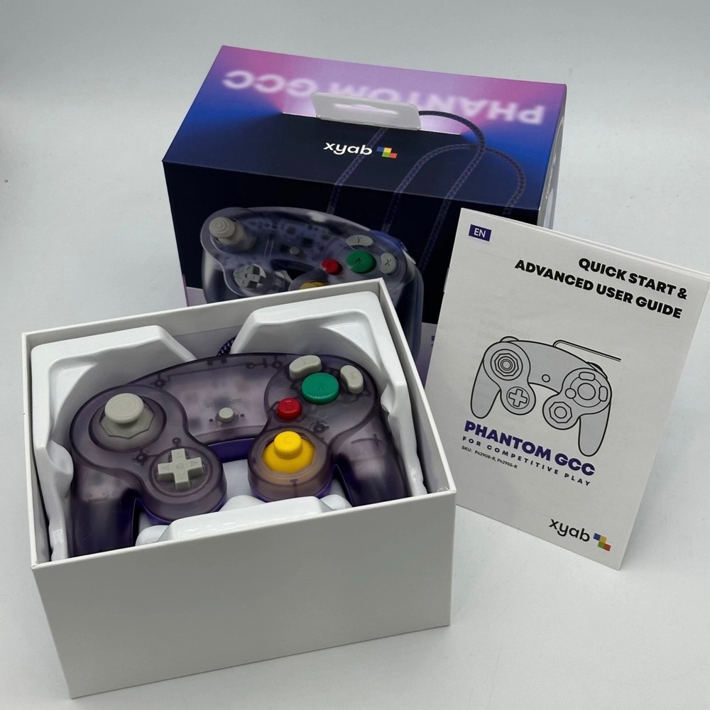Nintendo GameCube - Phantom GCC V2 Pro Wired Controller - Phob Controller/Board