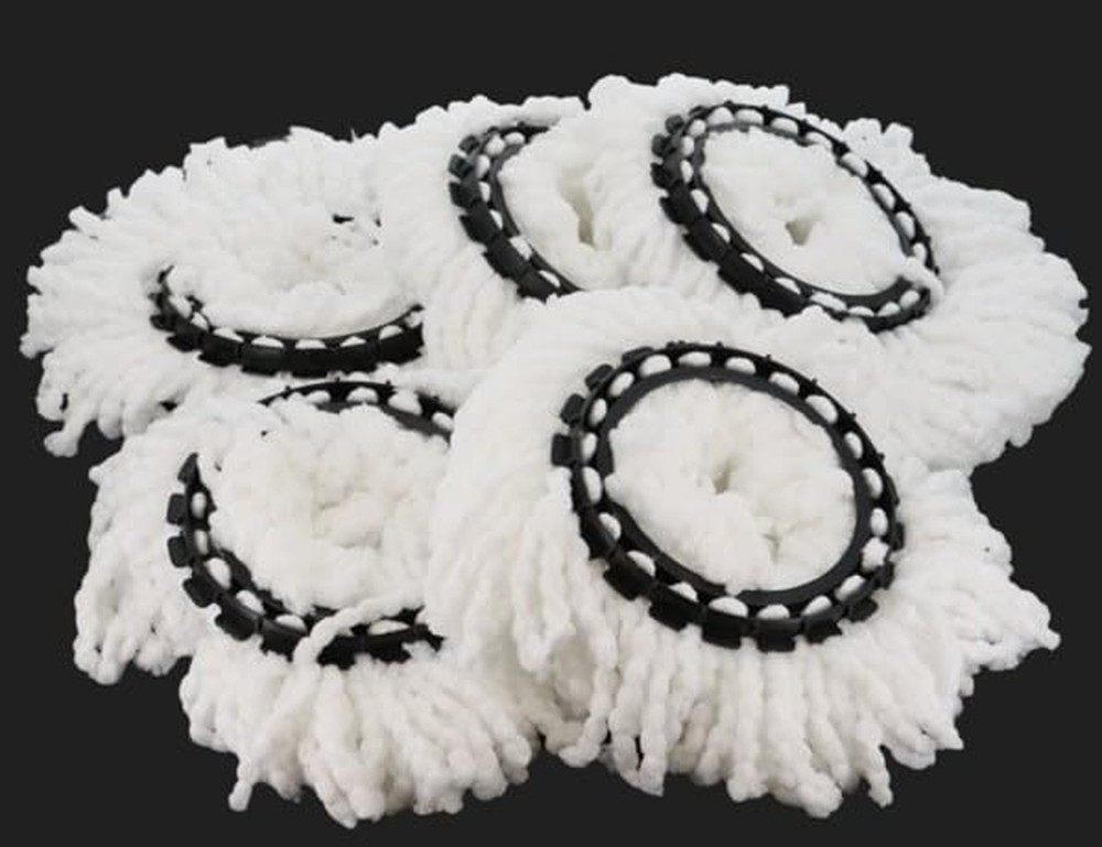 Replacement Microfiber Mop Heads - 5 Pack