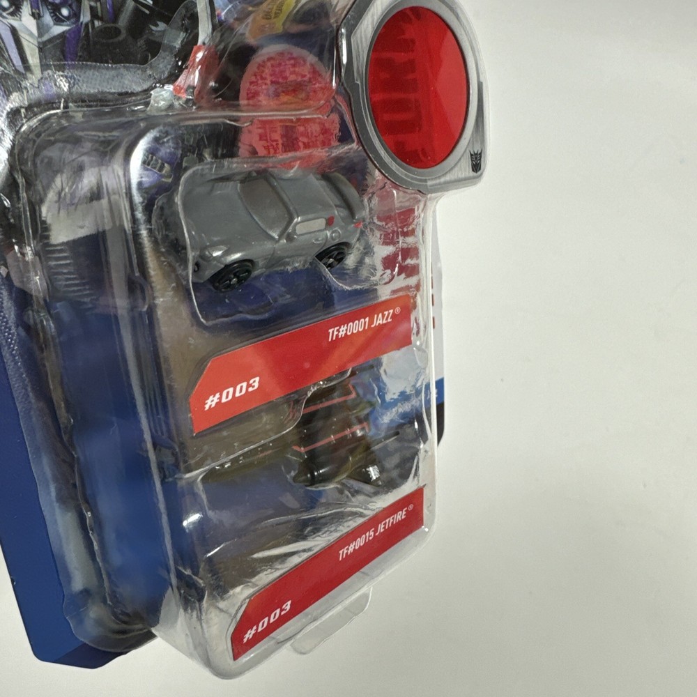 Transformers MicroMachines 2-Pack Jazz and Jetfire with Decoder