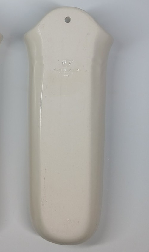 Pfaltzgraff White Pocket Wall Vase