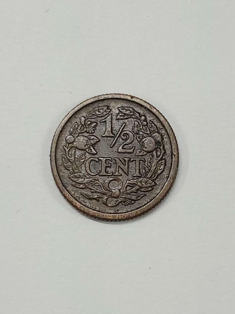 1915 - 1/2 CENT - NETHERLANDS - A7