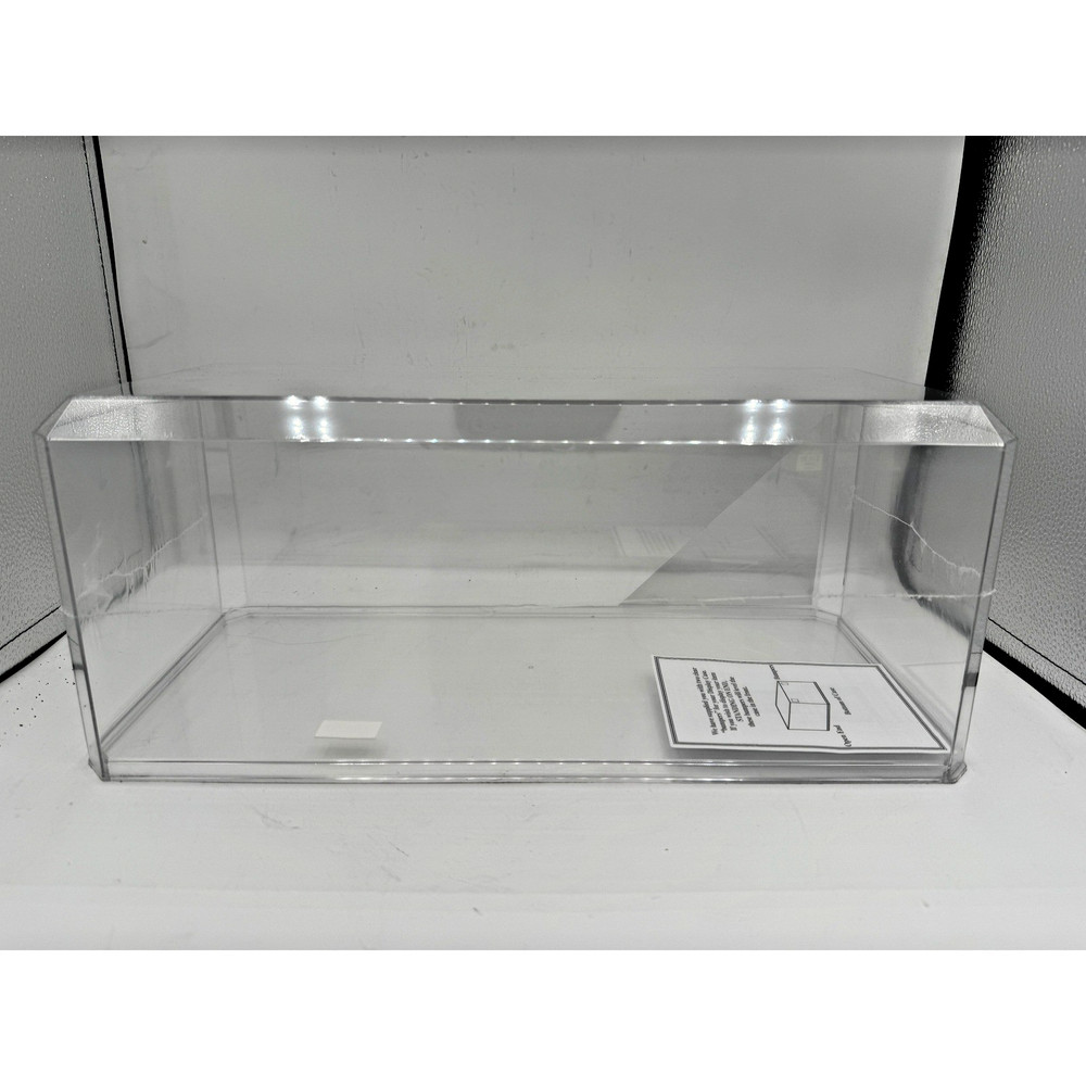 Entrust Collecting Beveled Edge Display Case for 1:18 Oversized Scale Cars Clear