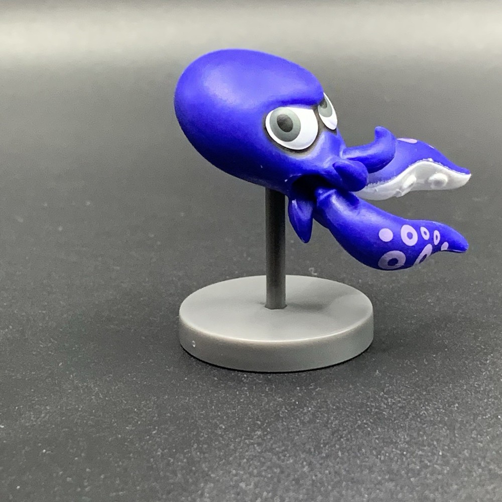Nintendo Amiibo Splatoon 3 mini Figures Octopus Blue Japan Choco egg