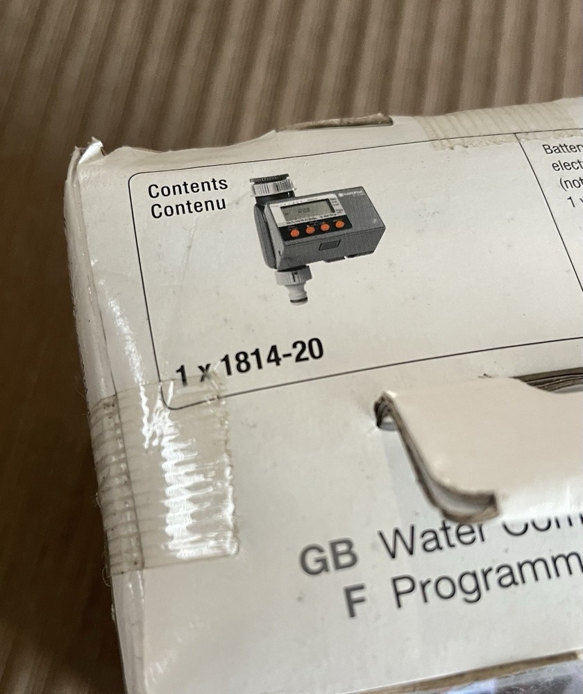 GARDENA COMFORT C-1060 PROGRAMMABLE WATER COMPUTER SPRINKLER IRRIGATION TIMER