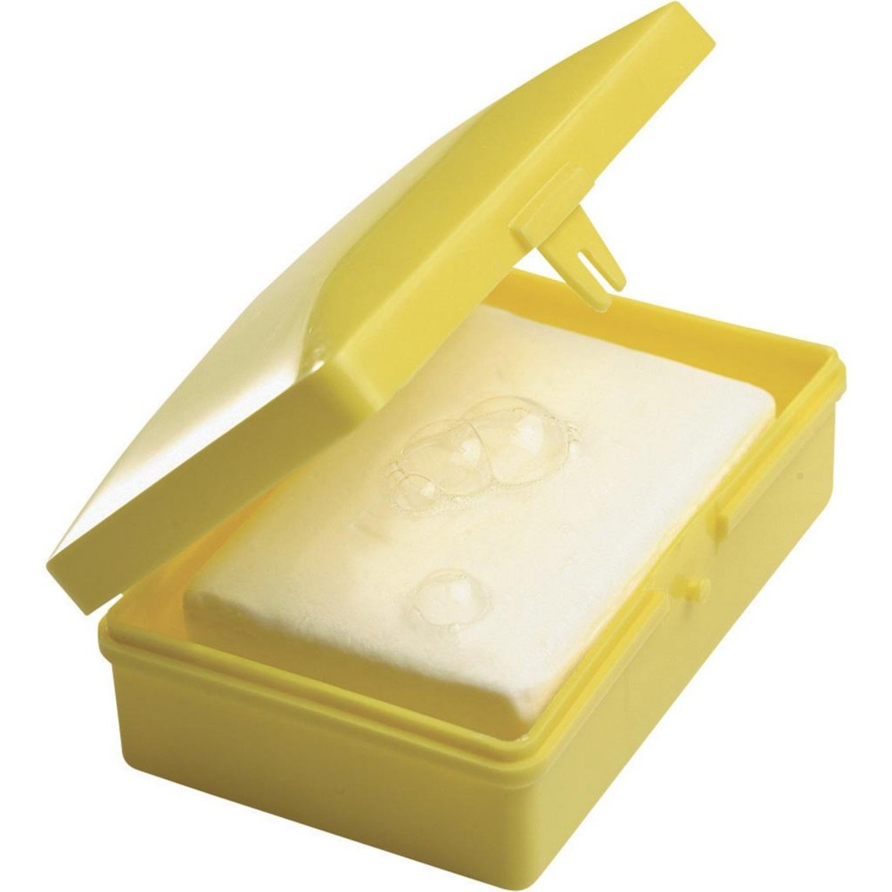 Coghlan's Plastic Soap Holder Storage Container - Yellow (4-Pack)