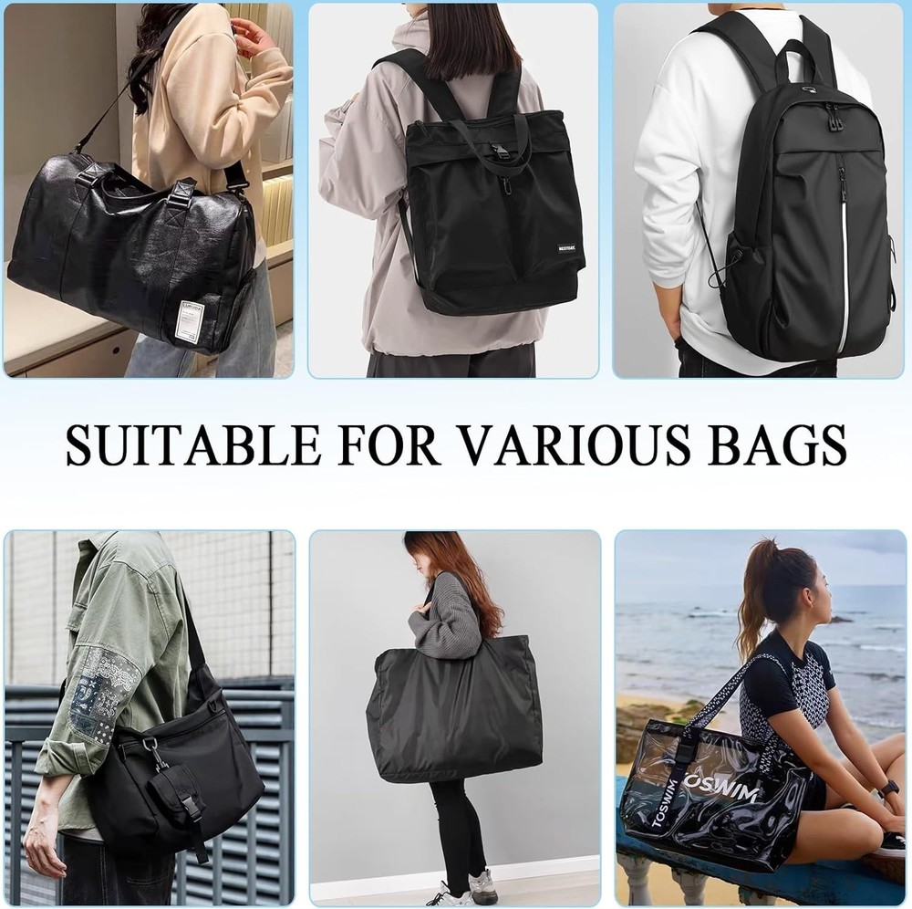 Soft Shoulder Strap Pad, Thick & Breathable Backpack Strap Pads, Removable