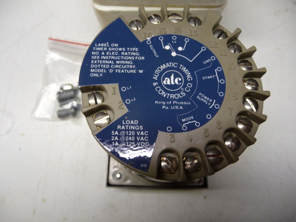 ATC - Marsh Bellofram - #333D346A10PX, IC Digital Programmable Timer, 120vac