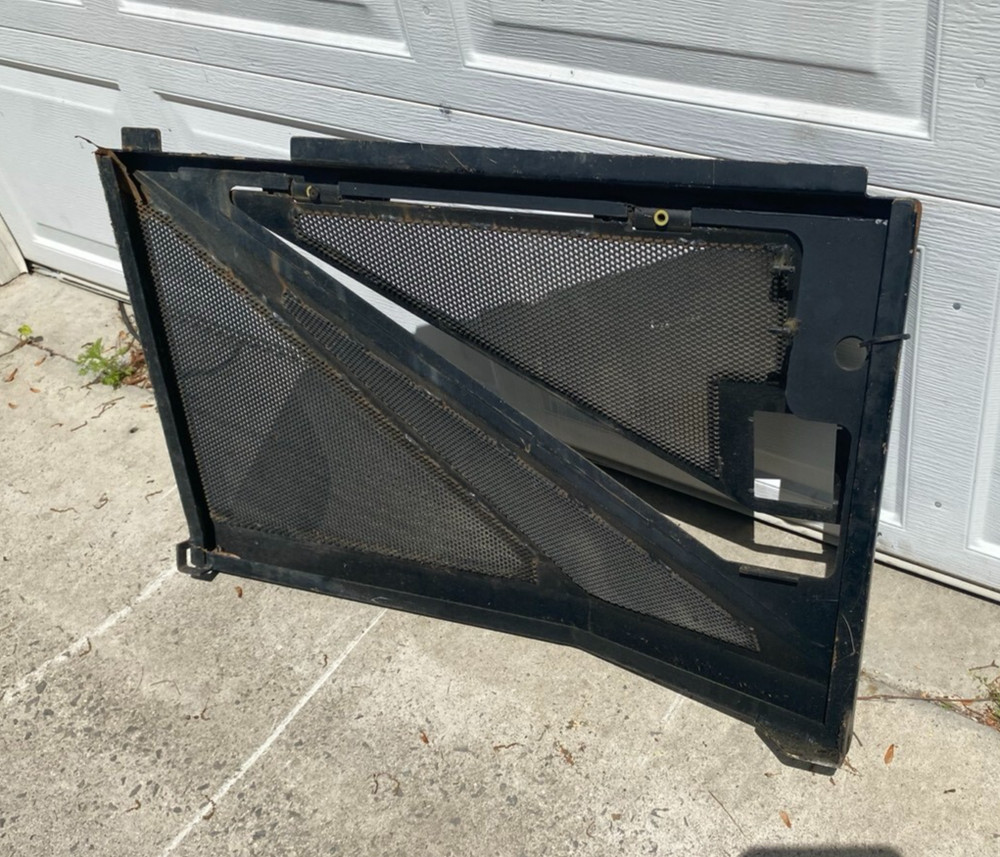 Left hand engine side shield for 630B Tigercat log skidder