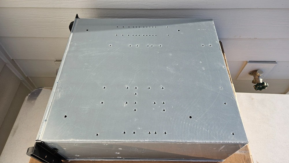 4U Rackmount Server Ai 19" Short Depth Chassis Computer Case 15-Drive Bays