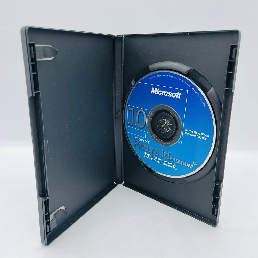 Microsoft Picture It! Premium 10 (CD) Tools Organize Edit Create Share Photos