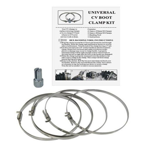 Bronco Products Cv Boot Clamp Kit W/Tool | AT-03603