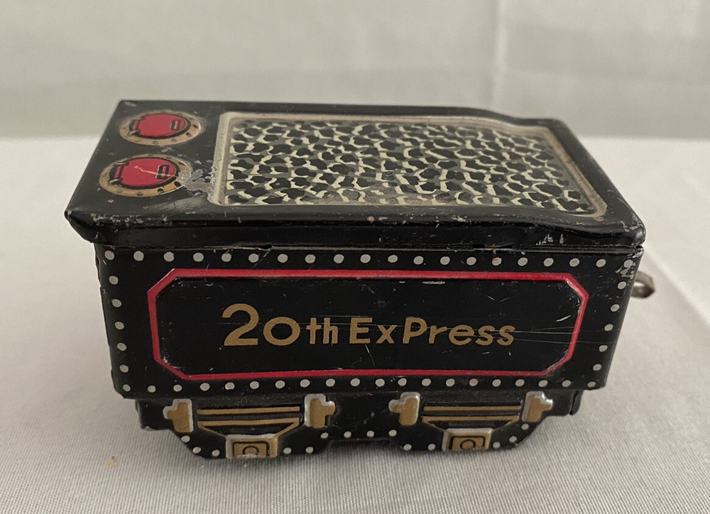 Vintage Tin Litho 20th Express D.58 Tender