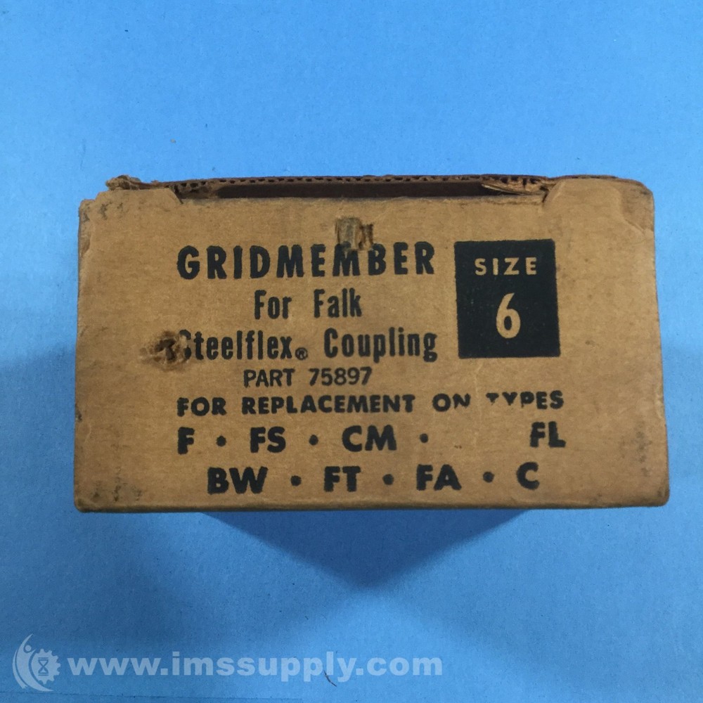 Falk 75897 Size 6 Steelflex Coupling Gridmember FNOB