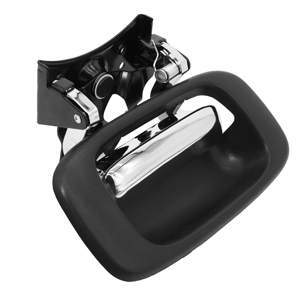 Chrome Tailgate Handle & Plastic Bezel For 1999-2007 Chevy Silverado GMC Sierra