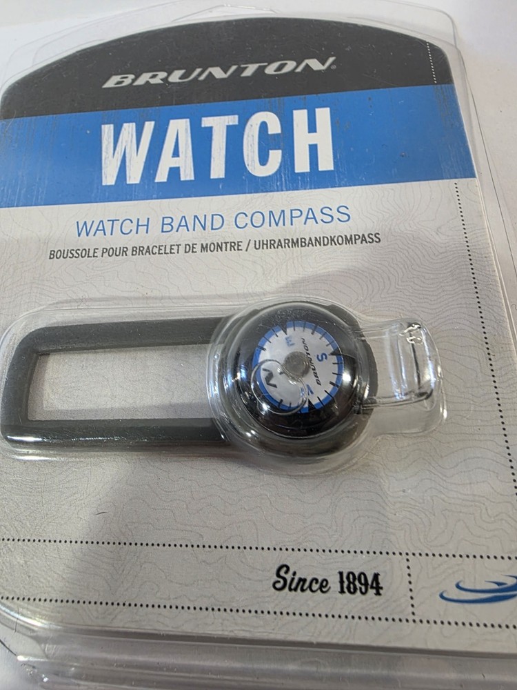 Brunton Tag-Along watch band compas