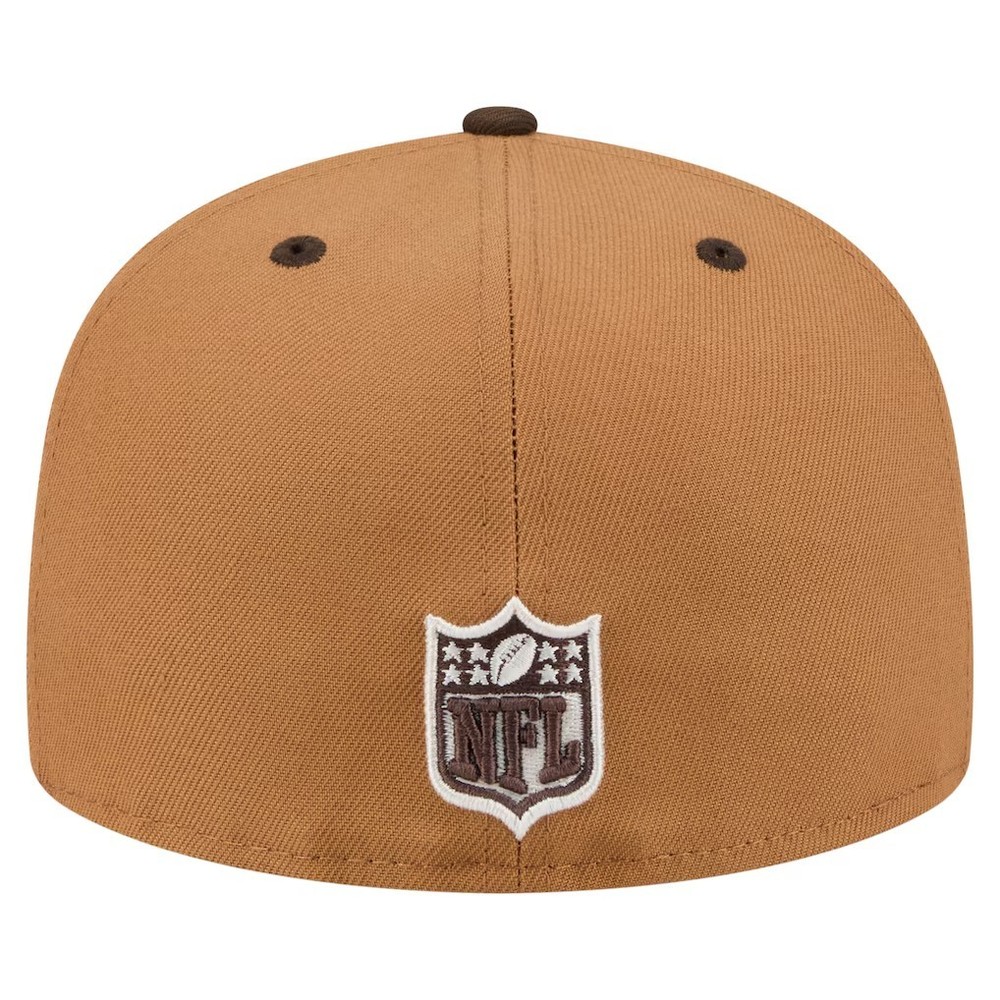 Baltimore Ravens New Era Two-Tone Walnut 59FIFTY Fitted Hat