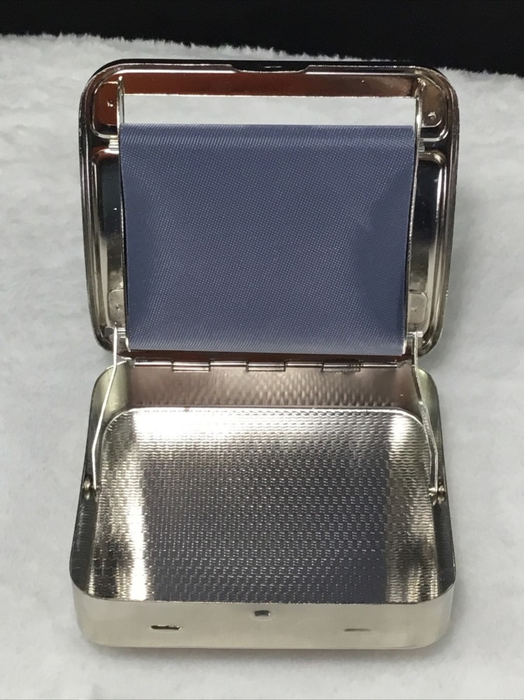 Automatic Silver Rolling Box For Tobacco and Rolling Paper For Perfect Cigarette