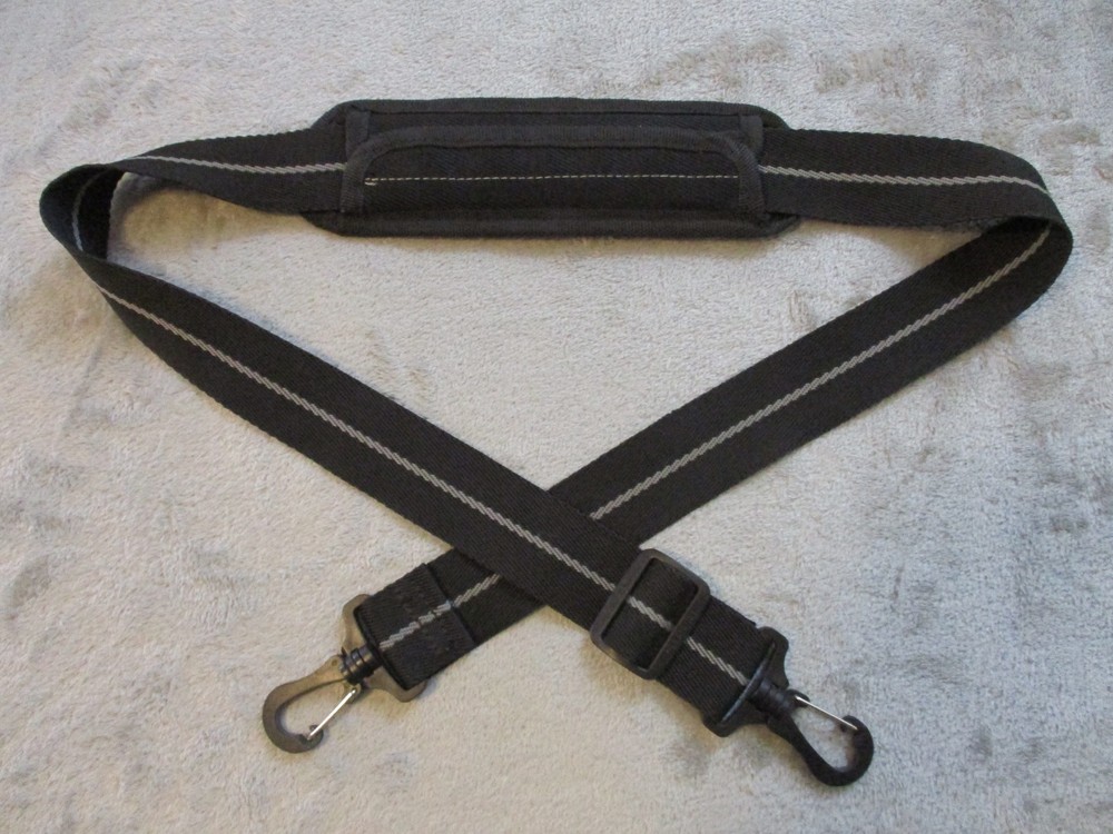 SOLO Nylon Shoulder Strap Black Canvas Replacement Bag Case Messenger Duffel