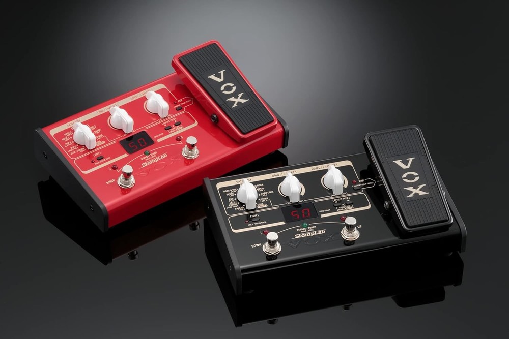 STOMPLAB SL2B equipped with compact multi -effector Expression pedal for VO