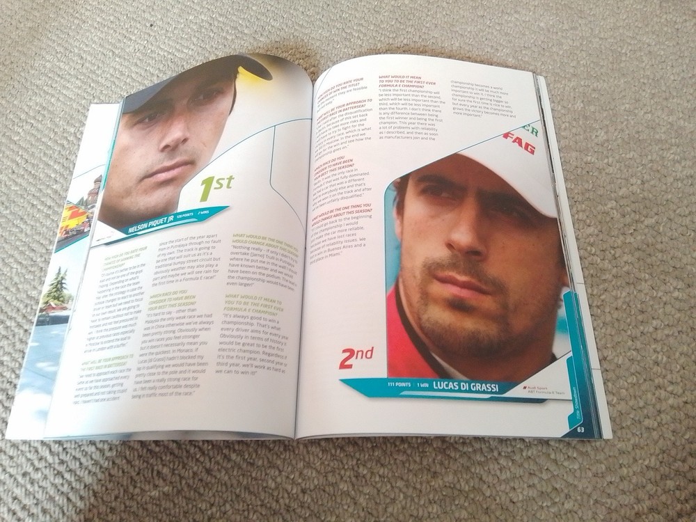 FIA Formula E ePrix Programme London 2015. Vgc