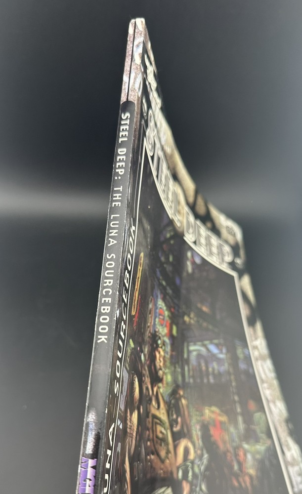 1996 Underground Steel Deep : The Luna Sourcebook 359 RPG Paperback Book